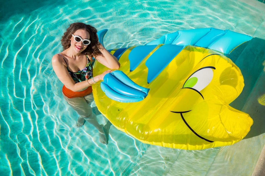 flounder pool float